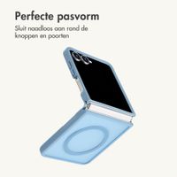 imoshion Color Guard Backcover met MagSafe Samsung Galaxy Z Flip 8 - Lichtblauw
