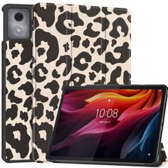 imoshion Design Trifold Bookcase Lenovo Tab K11 Plus - Leopard