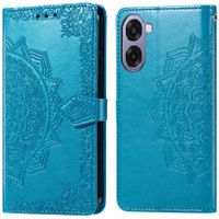 imoshion Mandala Bookcase Oppo A6x (4G/5G) - Turquoise