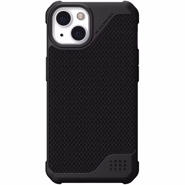 UAG Metropolis LT Backcover Apple iPhone 13 - Kevlar Black