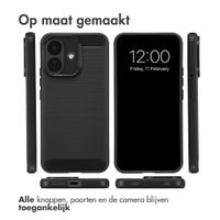 imoshion Brushed Backcover Xiaomi Redmi Note 17 Pro - Zwart