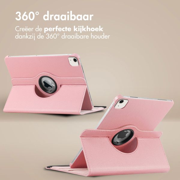 imoshion 360° draaibare Bookcase iPad Air 13 inch (2024) M2 - Roze