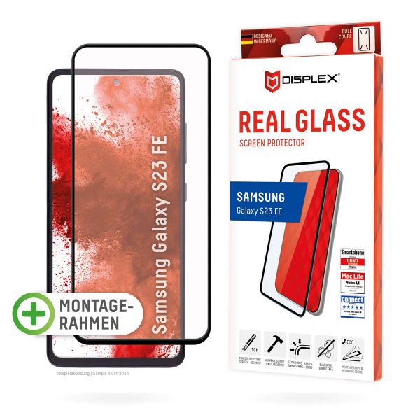 Displex Screenprotector Real Glass Full Cover Samsung Galaxy S23 FE