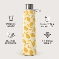 Burga Water Bottle - 500 ml - Lemon Tart