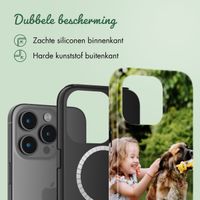 Ontwerp je eigen tough case met MagSafe Apple iPhone 15 Pro - Wit