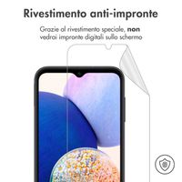 imoshion Screenprotector Folie 3 pack Samsung Galaxy A14 (5G/4G)