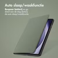 Accezz Classic Tablet Case Samsung Galaxy Tab A9 Plus - Groen