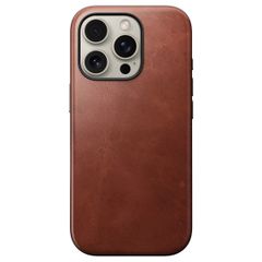 Nomad Modern Horween Leather Case iPhone 16 Pro - Olde Dublin