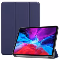 imoshion Trifold Bookcase Apple iPad Pro 12.9 (2020) / iPad Pro 12.9 (2018) - Donkerblauw