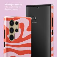 Selencia Vivid Backcover Samsung Galaxy S24 Ultra - Dream Swirl Pink