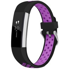 imoshion Siliconen sport bandje Fitbit Alta (HR) - Zwart/Paars