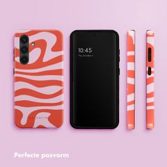 Selencia Vivid Backcover Samsung Galaxy S24 - Dream Swirl Pink