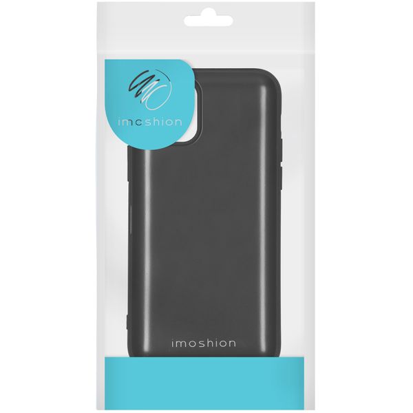 imoshion Backcover met pashouder iPhone 12 Mini - Zwart