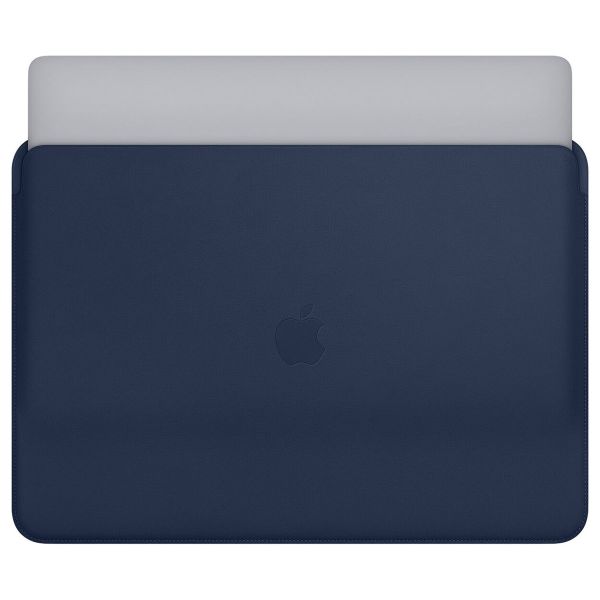 Apple Leather Sleeve Apple MacBook 15 inch - Midnight Blue