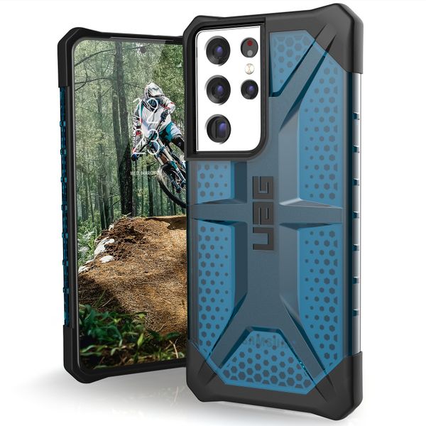 UAG Plasma Backcover Samsung Galaxy S21 Ultra - Blauw