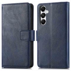 imoshion Luxe Bookcase Samsung Galaxy S24 / S25 - Donkerblauw