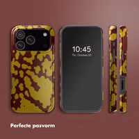 Selencia Vivid Backcover met MagSafe Apple iPhone 17 Pro - Moo'd Olive Dust