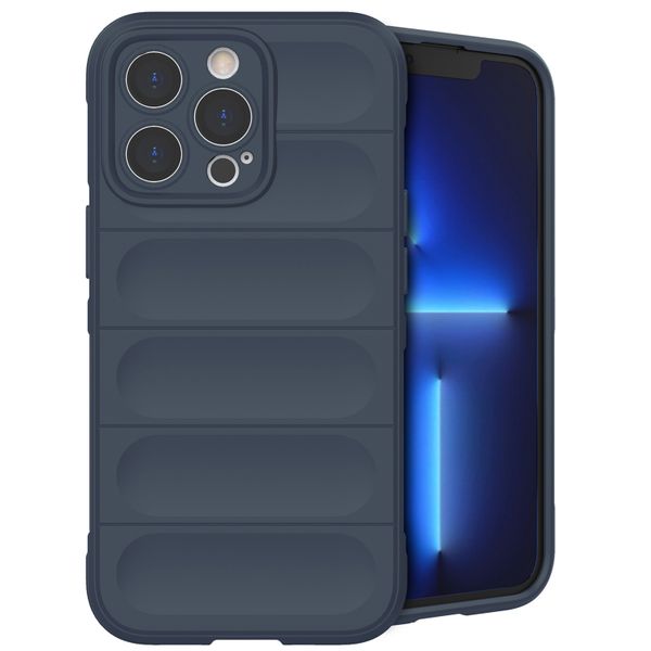 imoshion EasyGrip Backcover iPhone 13 Pro - Donkerblauw