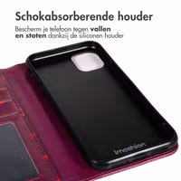 imoshion Design Bookcase Apple iPhone 11 - Crush Check Coral Dust