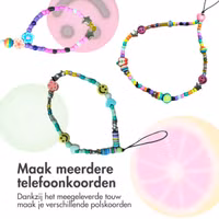 imoshion DIY telefoonkoord - Universeel - Love / Joy - Meerkleurig