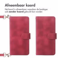 imoshion Bookcase met koord Samsung Galaxy S24 FE - Rood