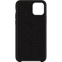 Valenta Luxe Leather Backcover iPhone 11 - Zwart