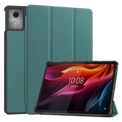 imoshion Trifold Bookcase Lenovo Tab K11 Plus - Donkergroen