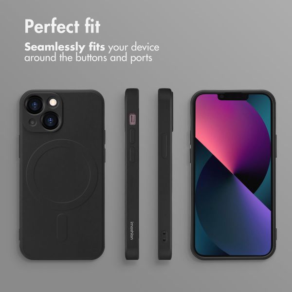 imoshion Colour Back Cover with MagSafe Apple iPhone 13 Mini - Black