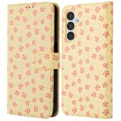 imoshion Design Bookcase Samsung Galaxy A16 5G - Sunny Yellow Petite Flowers