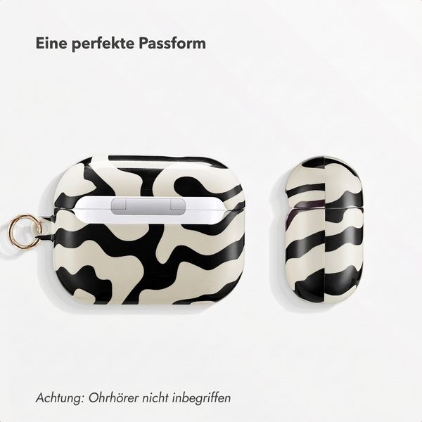 Selencia Vivid Case  Apple Airpods Pro - Art Wave Black