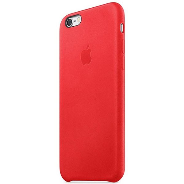 Apple Leather Backcover iPhone 6(s) Plus - Red