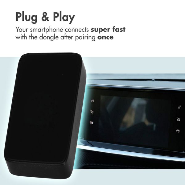 imoshion CarPlay Dongle - for Wireless Apple CarPlay and Android Auto