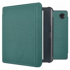 imoshion Slim Hard Case Bookcase Kobo Libra Colour - Donkergroen
