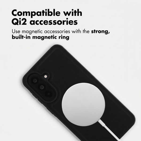 Accezz Edge Back Cover with MagSafe Samsung Galaxy A37 (5G) - Black