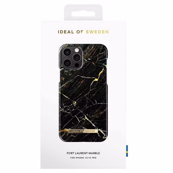 iDeal of Sweden Fashion Backcover Apple iPhone 12 (Pro) - Port Laurent Marble