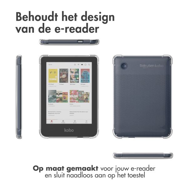 imoshion Clear Backcover Kobo Clara Colour / BW - Transparant