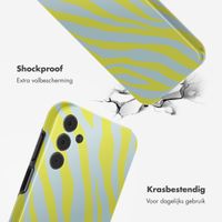 Selencia Vivid Backcover Samsung Galaxy A15 (5G) - Zebra Winter Sky Titanium Yellow