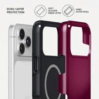 Burga Tough Case with MagSafe Apple iPhone 17 Pro - Dark Cherry
