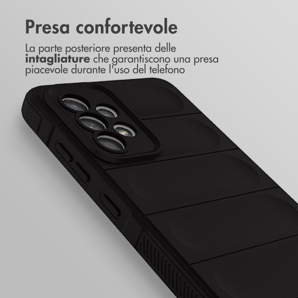 imoshion EasyGrip Backcover Samsung Galaxy A52(s) (5G/4G) - Zwart