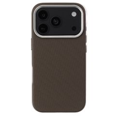Accezz Mesh Backcover met MagSafe Apple iPhone 17 Pro Max - Bruin