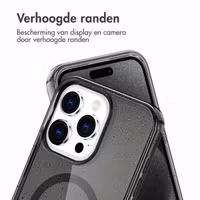 imoshion Sparkle Backcover met MagSafe Apple iPhone 15 Pro Max - Glitter Zwart