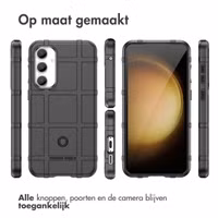 imoshion Rugged Shield Backcover Samsung Galaxy S23 FE - Zwart