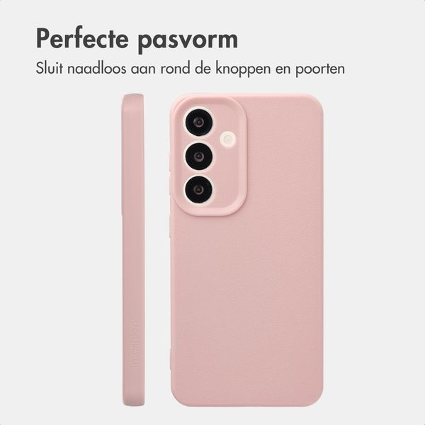 imoshion Texture Backcover Samsung Galaxy S25 - Roze