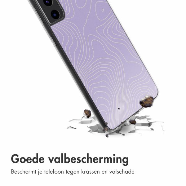 imoshion Design hoesje Samsung Galaxy S22 - topo_lilac