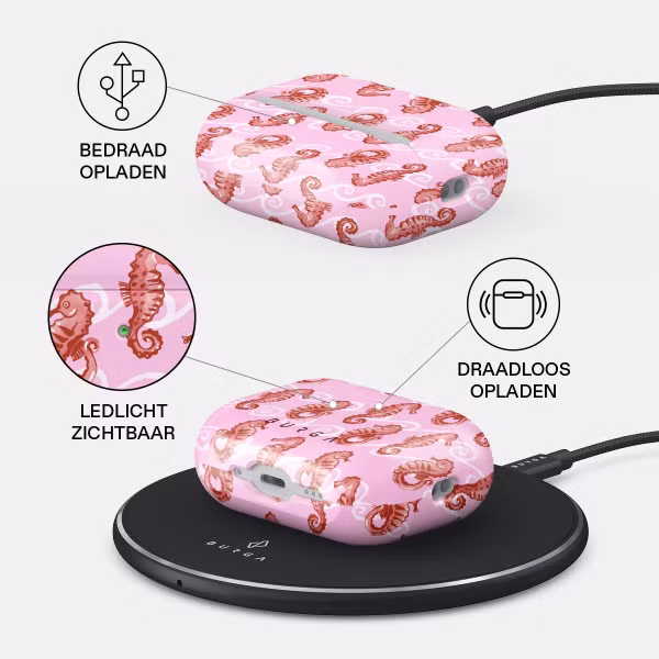Burga Hardcase Apple AirPods Pro 3 - Coral Reef