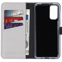 Selencia Echt Lederen Bookcase Samsung Galaxy S20 - Greige