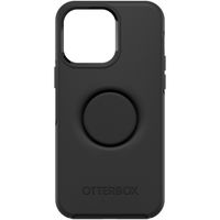 OtterBox Otter + Pop Symmetry Backcover iPhone 14 Pro Max - Zwart