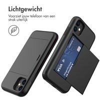 imoshion Backcover met pasjeshouder Apple iPhone 11 - Zwart