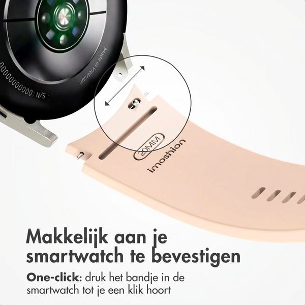 imoshion Siliconen bandje Samsung Galaxy Watch 4 / 5 / 6 / 7 / FE (20 mm) - Roze