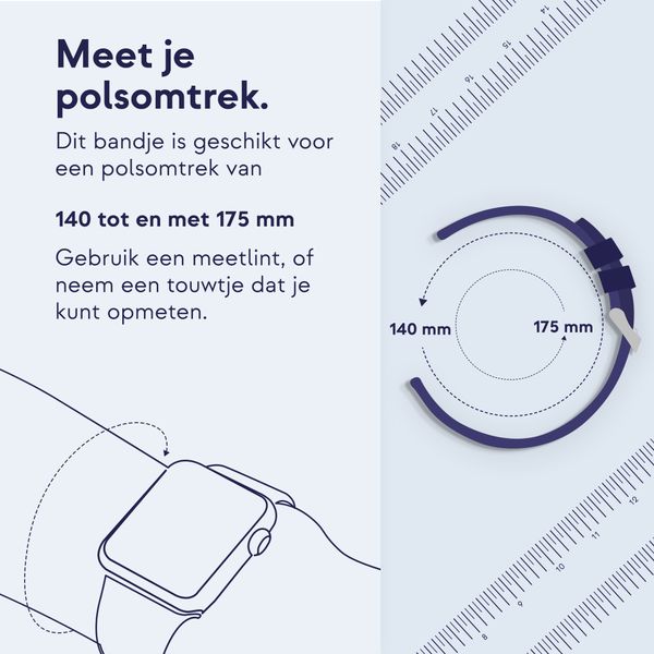 imoshion Siliconen bandje Fitbit Luxe - Turquoise